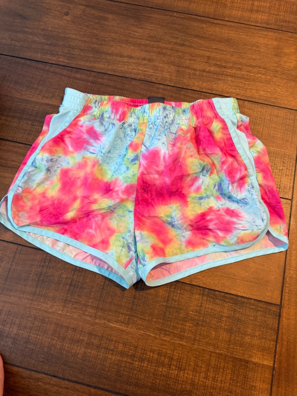 Champion Tie-Dye Athletic Shorts - Pink Multicolor